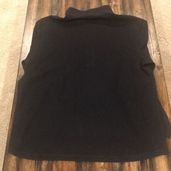 Men's Large Navy Gap 3/4 Zip Up Pullover Shirt - Picture 4 of 6